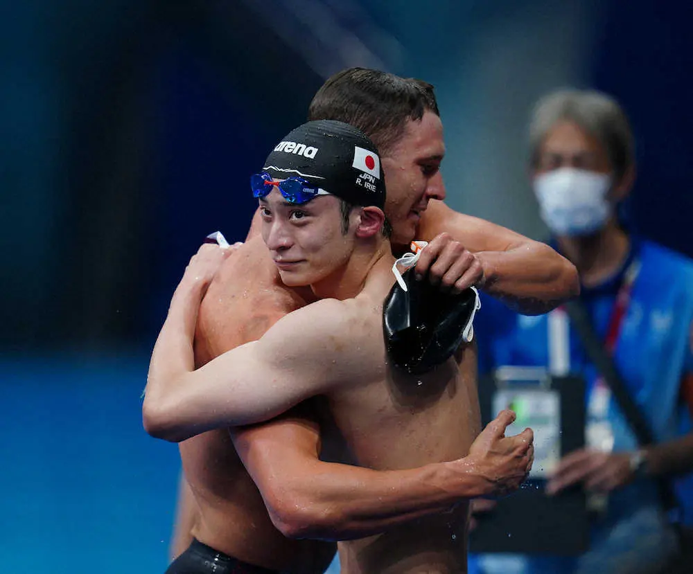 入江陵介「幸せでした」　魂の力泳！200は7位　停滞した日本競泳陣を鼓舞！