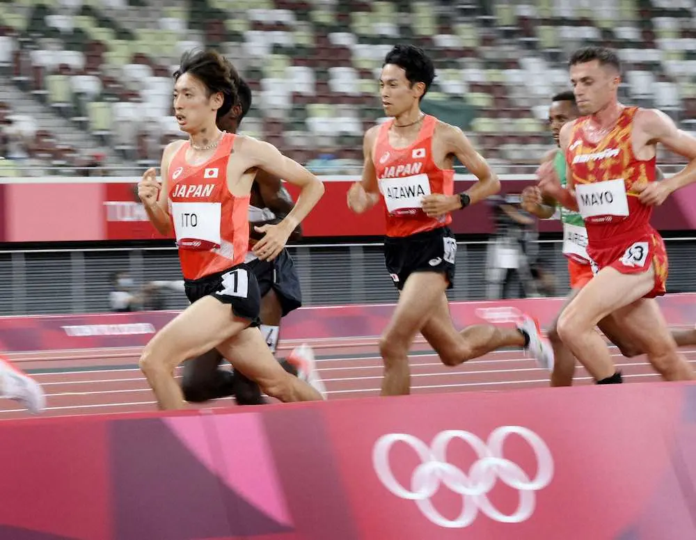 相沢晃は17位、伊藤達彦は22位　「世界との差実感」も意地の走り　男子1万メートル決勝
