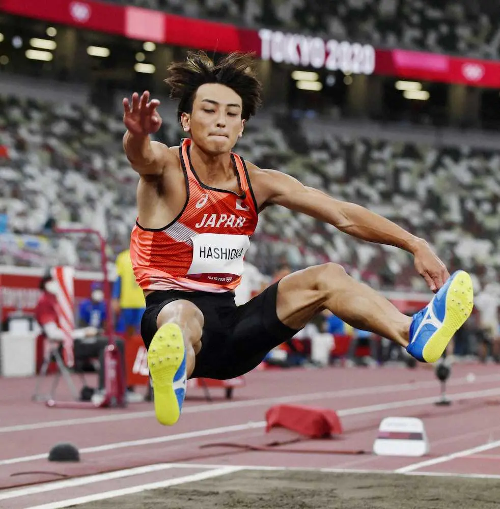 橋岡　男子走り幅跳び日本人37年ぶり決勝!「収穫」一発で決めた8メートル17で3位　