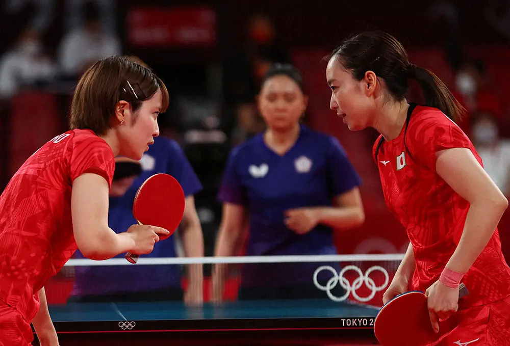 卓球日本女子“強豪”台湾もストレートで下し準決勝進出！3大会連続メダル獲得へ王手