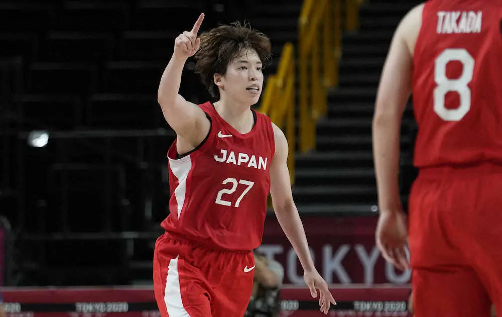 女子バスケの日本は準々決勝に進出　3P19発でナイジェリアに快勝