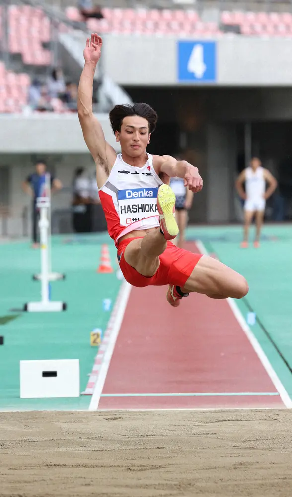 橋岡　男子走り幅跳び　37年ぶり入賞確定　日本勢85年ぶりメダルへ前進
