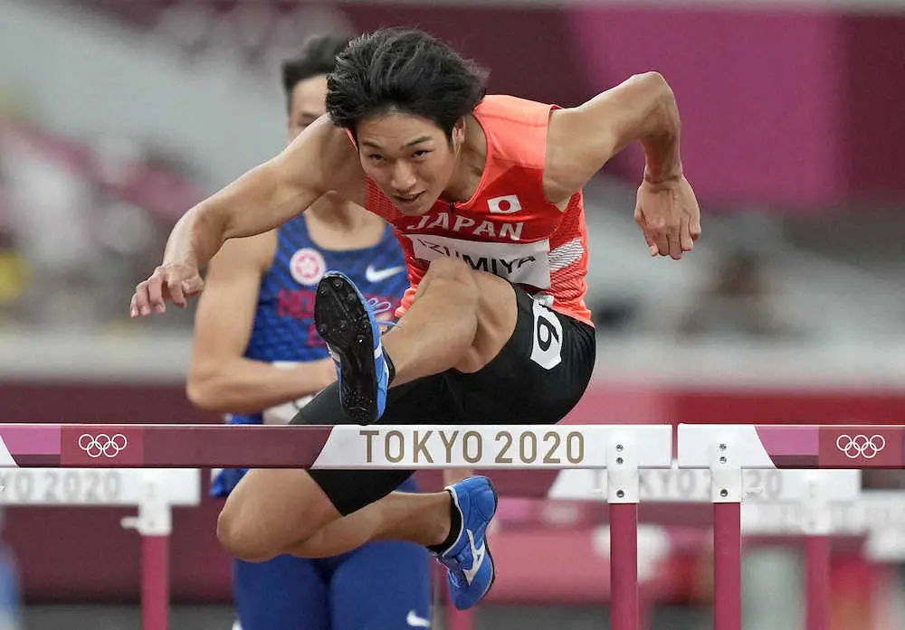 男子110メートル障害予選　泉谷駿介が全体6番目のタイムで準決勝へ、金井大旺も進出