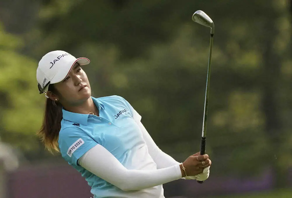 稲見萌寧は1アンダー70　暫定11位でホールアウト　東京五輪ゴルフ女子