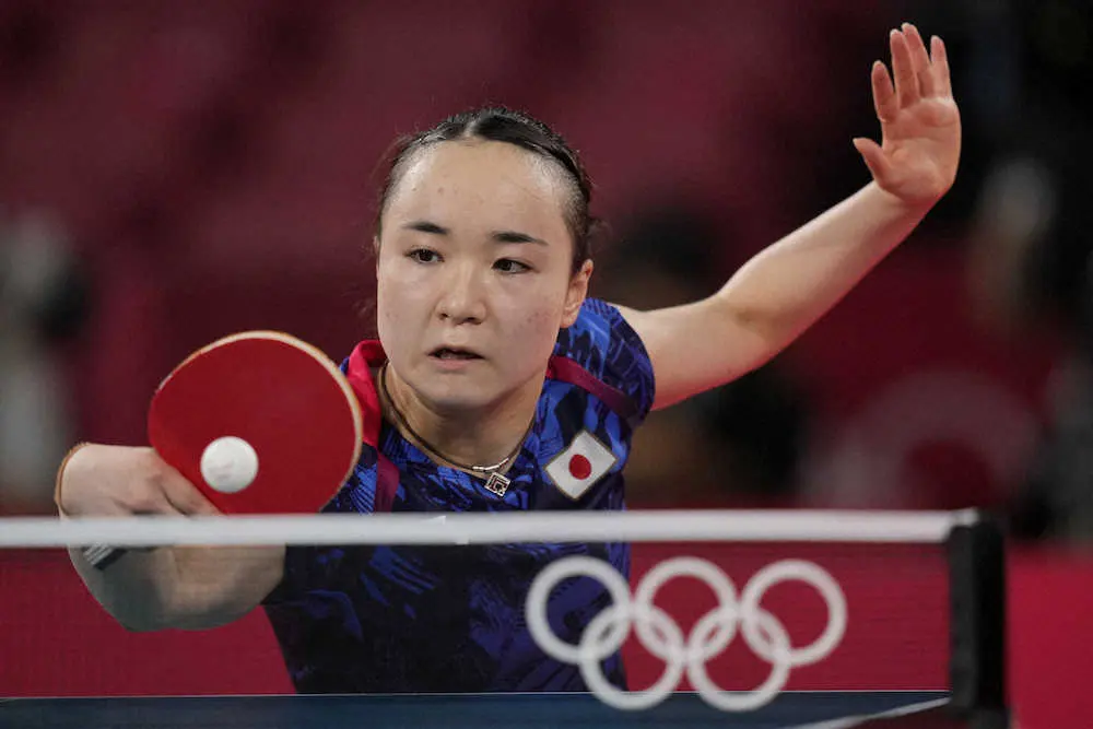 卓球女子団体、銀メダル　最強のライバル中国の牙城崩せず0―3ストレート負け　中国は五輪4連覇