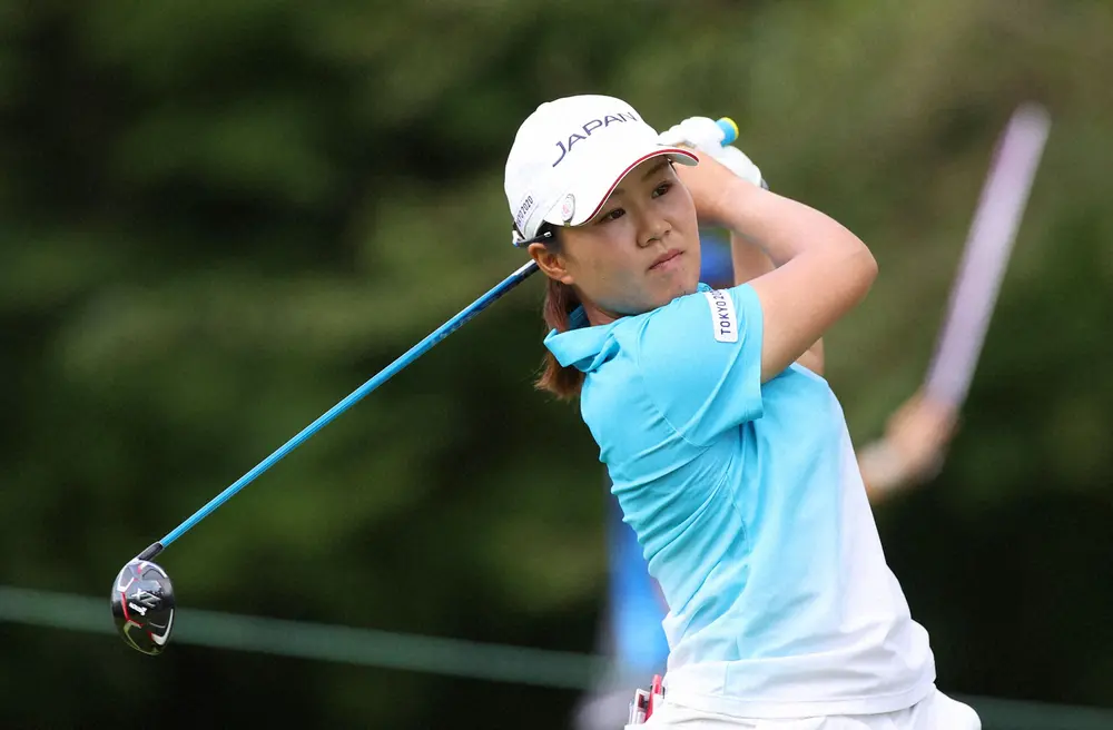 畑岡奈紗は2つ伸ばして通算3アンダーの暫定19位でハーフターン　東京五輪ゴルフ女子
