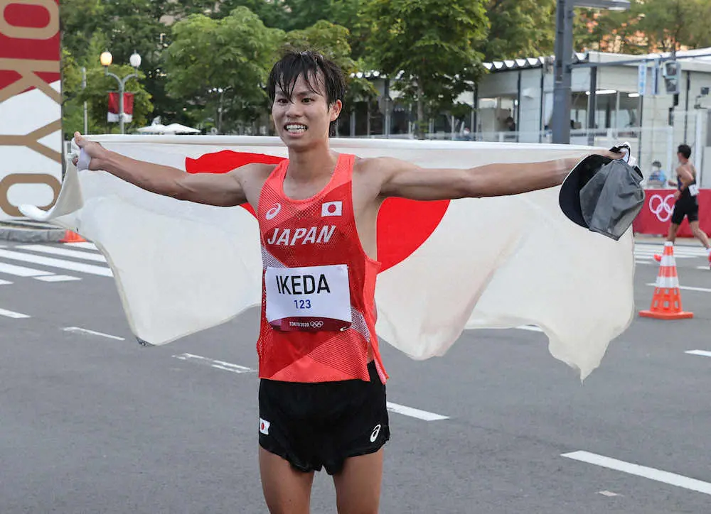 【画像・写真】男子20キロ競歩　日本勢が歴史的快挙！池田が銀メダル、山西が銅メダルを獲得