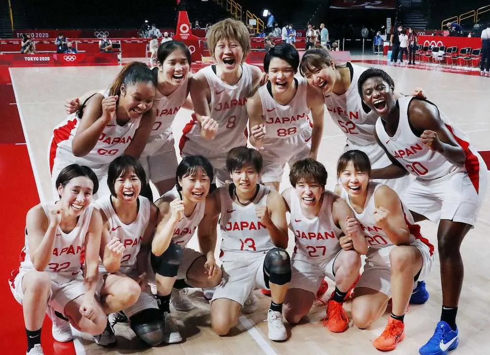 歴史変えた!女子バスケ日本決勝進出　金獲りへホーバス監督「心から自信」8日米国と決戦