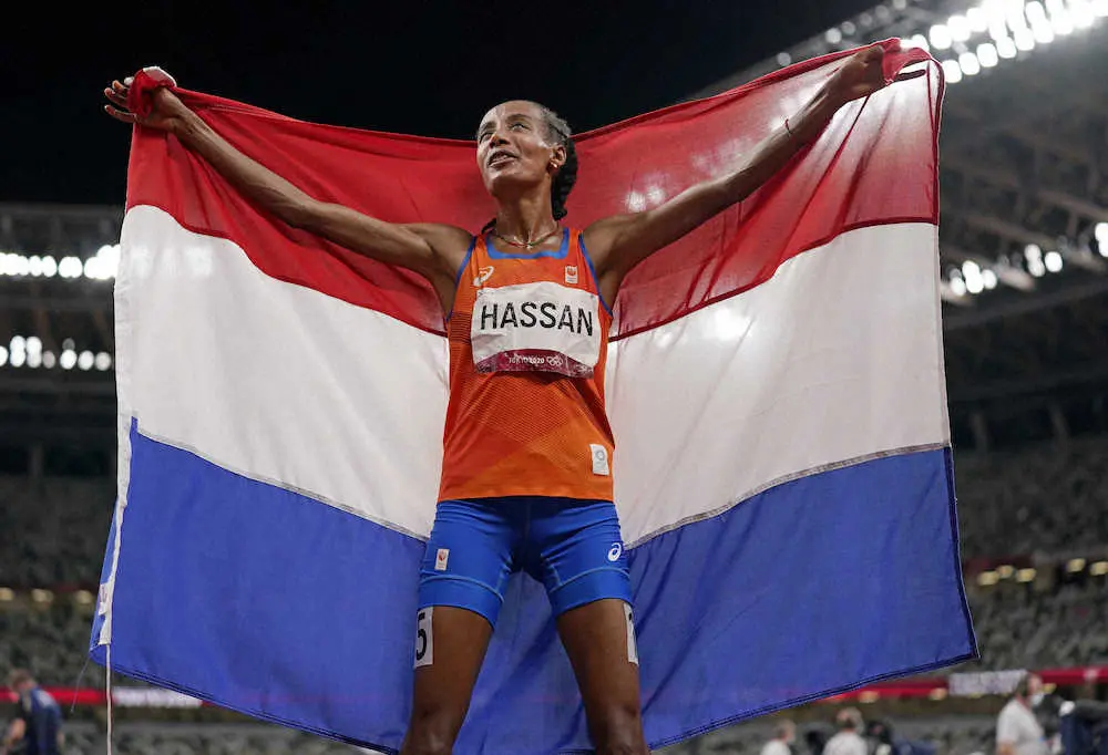 女子1万の“世界記録対決”はハッサンの勝ち　5000メートルとの2冠達成