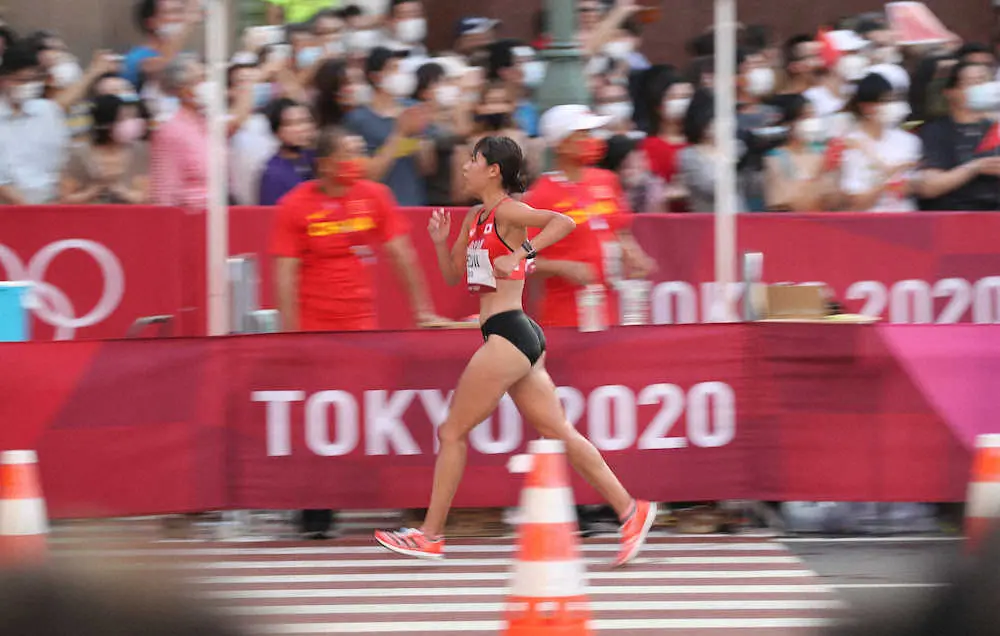 女子20キロ競歩　藤井、日本勢最高の13位も「現実を突きつけられた」