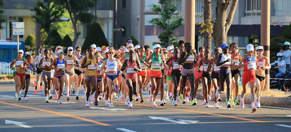 女子マラソンが6時にスタート！前田、鈴木、一山が出場　前夜に異例の1時間前倒し決定