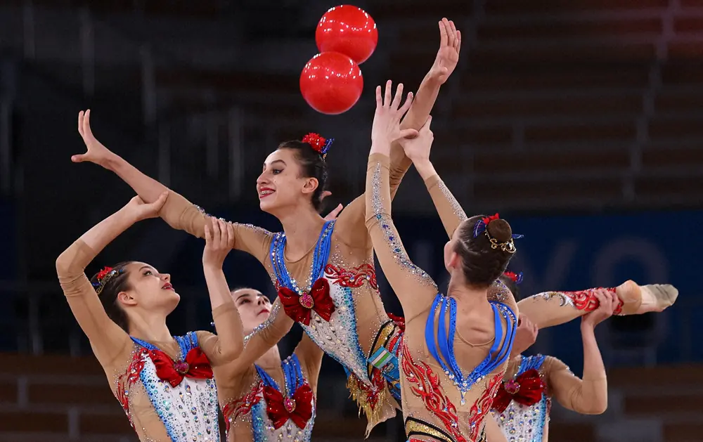 新体操ウズベキスタンが「セーラームーン」に　予選落ちも東京で熱演