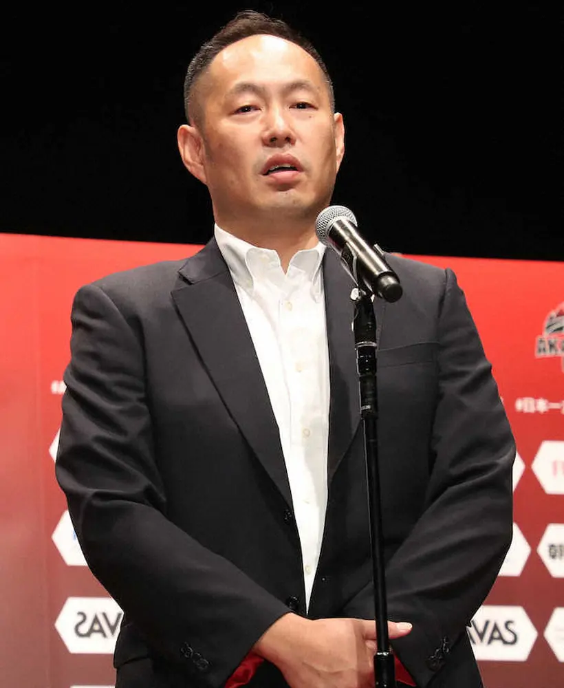 日本バスケットボール協会の東野智弥技術委員長