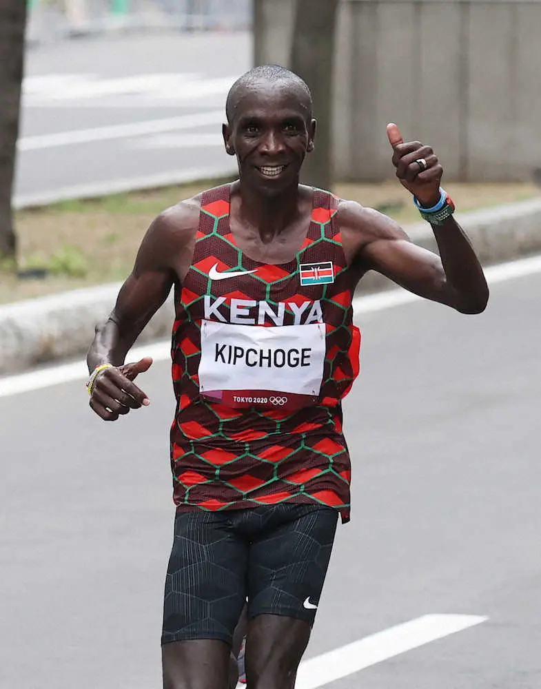 36歳ケニアの超人・キプチョゲ　異次元の走りで史上3人目の連覇　「レガシー残せた」