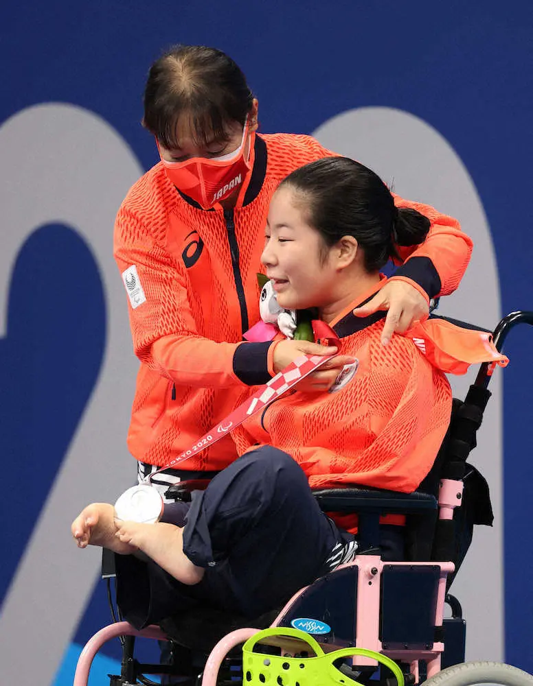 パラ競泳14歳の山田美幸　天国の父に捧げる史上最年少銀メダル「私もカッパになりました」