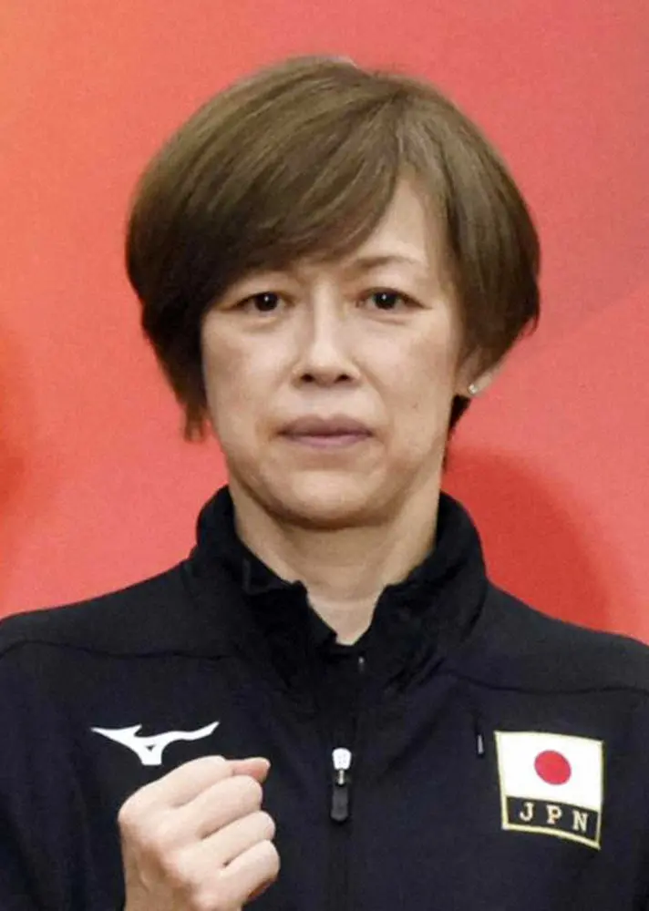 バレーボール女子日本代表・中田久美監督