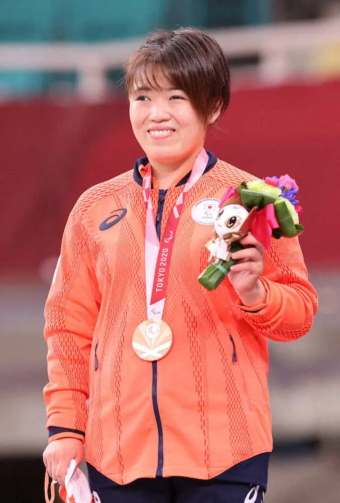 柔道女子・小川和紗が銅メダル「ただただうれしい」日本女子唯一の表彰台