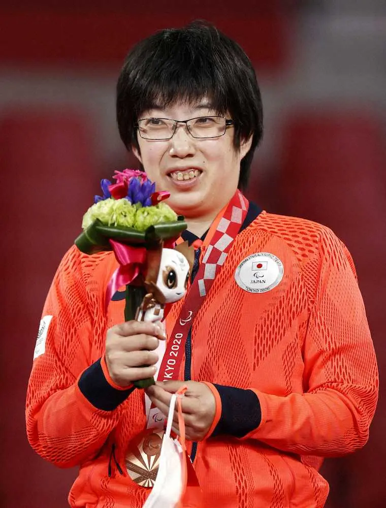 パラ卓球女子・伊藤が銅　日本勢5大会ぶりメダル　パリで「金メダルを獲りたい」