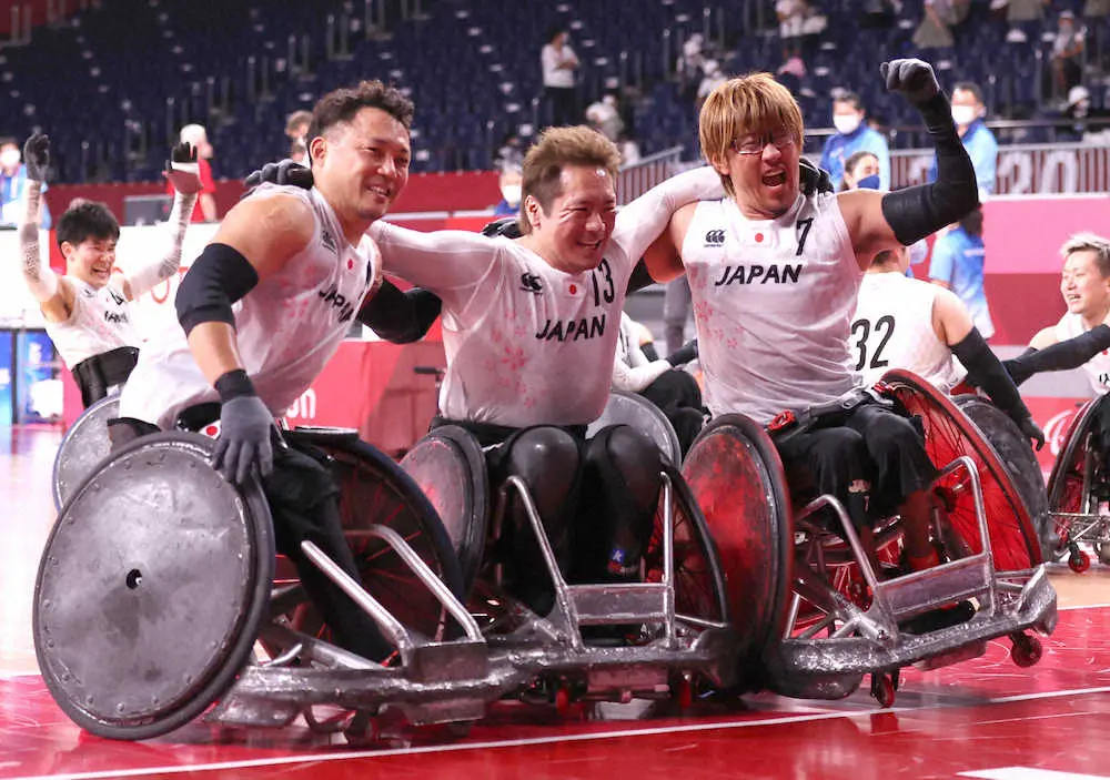 車いすラグビー・池崎　日本は「金より輝けるチーム」　2大会連続の銅メダル誇る
