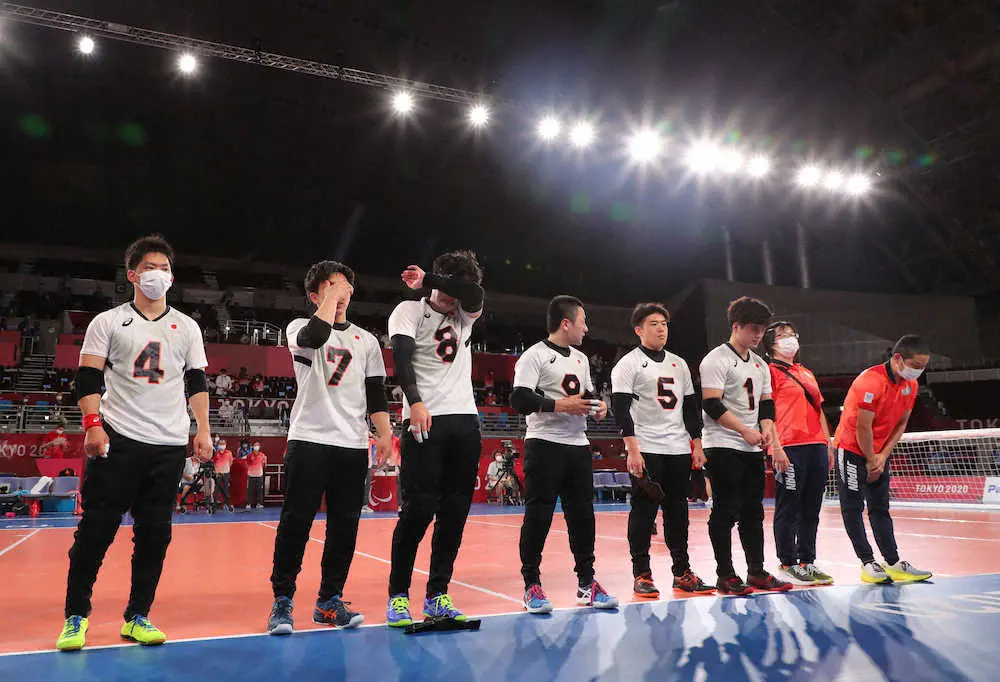 ゴールボール日本男子は準々決勝敗退「まだまだ頂点には届かない」宮食4得点で猛追も