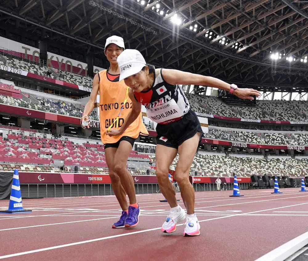 パラマラソン　日本選手団最年長の66歳・西島美保子は8位「走ってきて良かった」