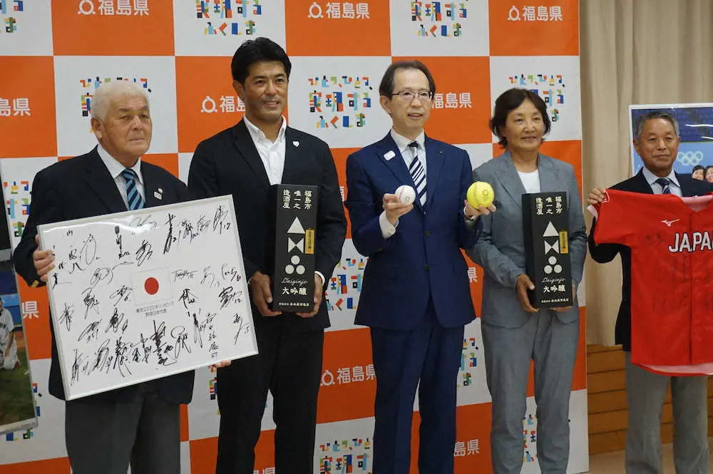 ソフトボール日本代表・宇津木監督、福島県のサポートに感謝「選手村のお米よりもいい」