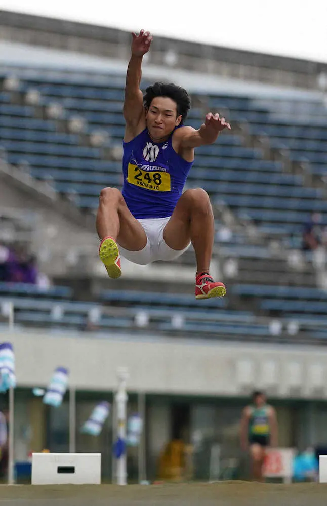 泉谷「練習不足」も走り幅跳び3位　パリで“二刀流”可能性も　東京五輪男子110メートル障害代表
