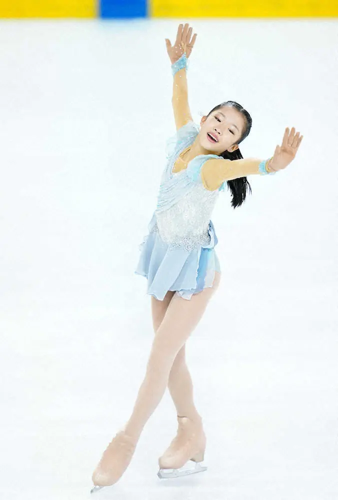 中井亜美がジュニア女子2位「挑戦してみたい」4回転ルッツに意欲　東京選手権