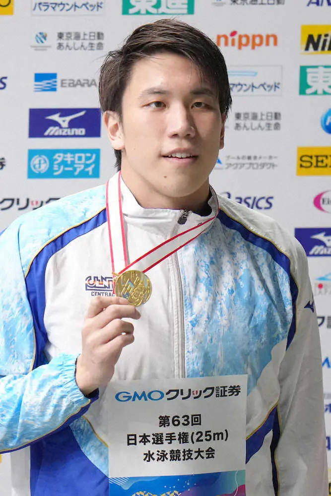 松元克央が五輪後初レースで快勝　自身の日本記録に迫る泳ぎに「思った以上によいタイム」