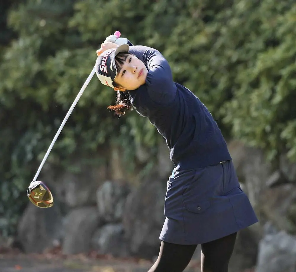 渋野の後輩で日本女子アマ女王の尾関は8位発進　女ゴルフ最終プロテスト初日結果
