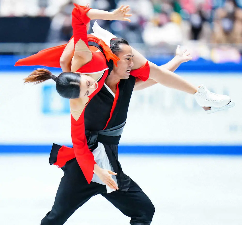 【画像・写真】村元、高橋組  魅せた“どっこいしょリフト”日本歴代最高得点で北京切符へ好発進「凄く自信ついた」