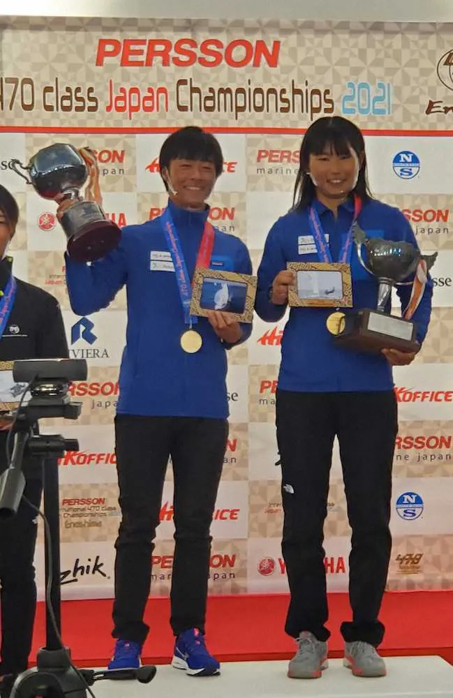 パリ五輪から混合種目のセーリング470級　岡田・吉岡組が優勝「最低限クリア」