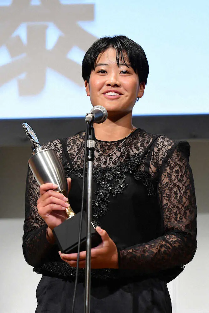 トヨタ自動車・後藤希友がMVP初受賞　最多勝＆ベスト9も獲得「いずれは上野さんを超えたい」