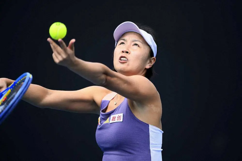 女子テニスツアー中国撤退に彭帥が遺憾の意　WTAサイモンCEOにメール