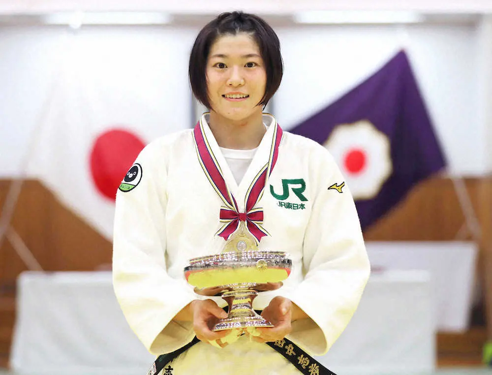 柔道の全日本女子選手権で初優勝した田中志歩
