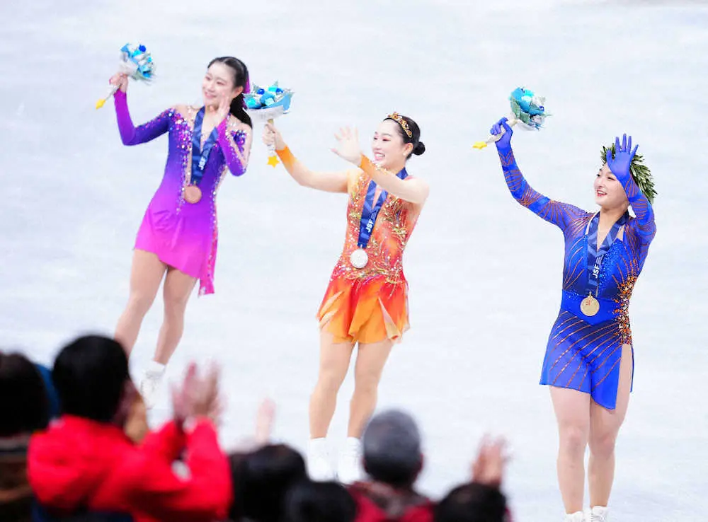樋口新葉と河辺愛菜が初五輪　フィギュア女子、坂本花織とともに北京へ