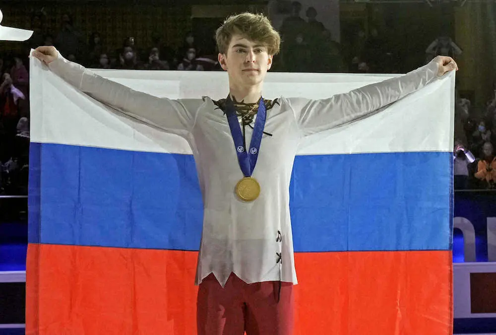 18歳・コンドラチュクが初出場V、SP2位から逆転　フィギュア欧州選手権男子