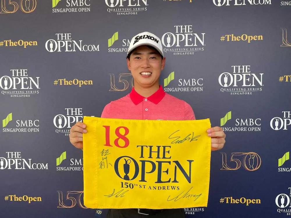 23歳の桂川有人が2位で全英オープン出場権獲得　国内男子ゴルフ開幕戦