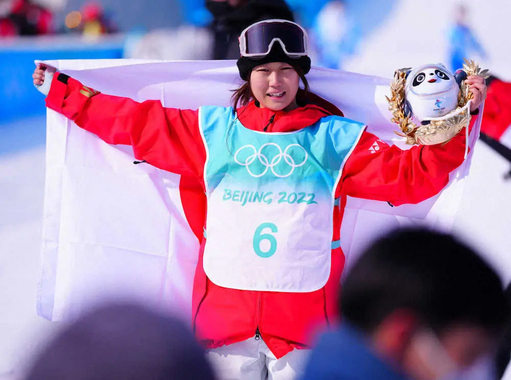 【北京五輪プレーバック】17歳の村瀬心椛　浅田真央超える最年少メダル「さっき聞いて、凄くうれしい」
