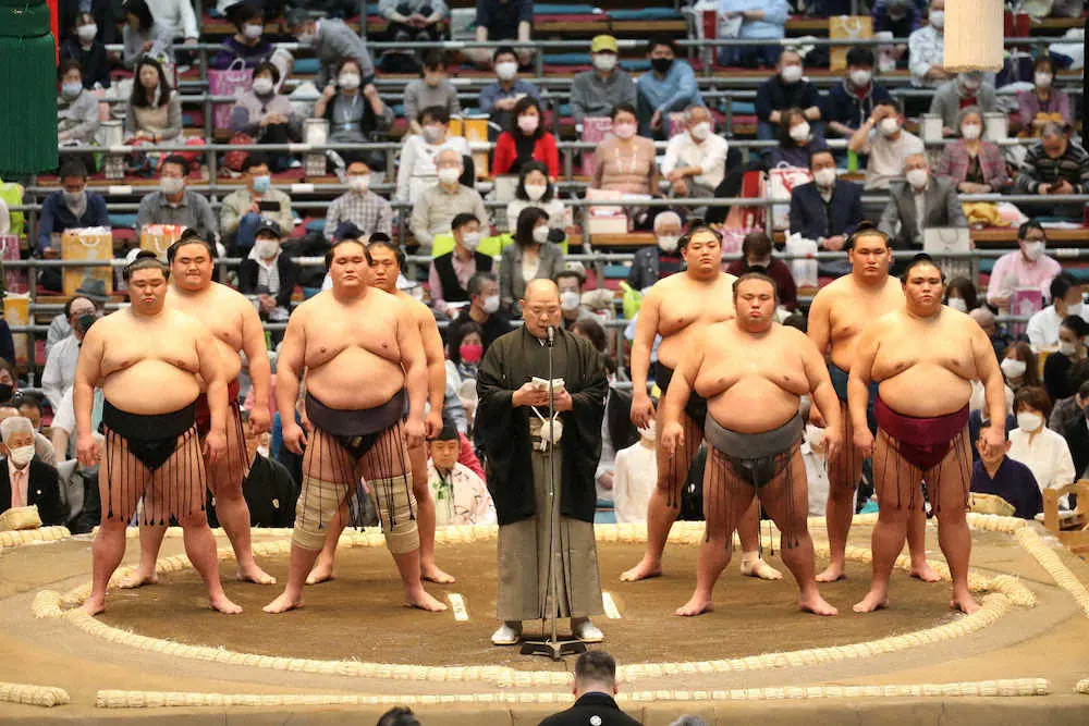 八角理事長「協会員一同、喜びに堪えません」　大阪での本場所、3年ぶりの有観客開催