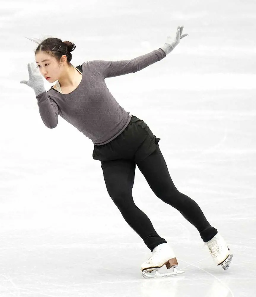女子日本勢が本番リンク初調整　河辺愛菜トリプルアクセル着氷　フィギュア世界選手権