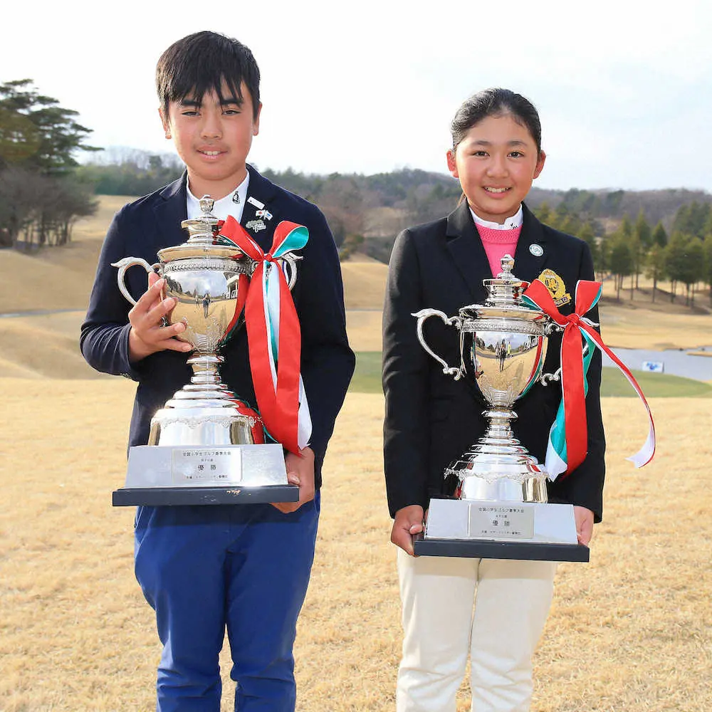 男子は根本、女子は本村紅　パットさえた、ともに逆転で初優勝