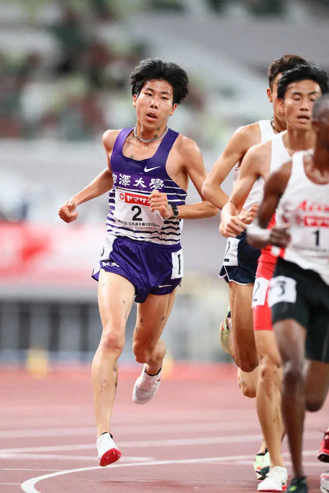 田沢廉は10位「体力が持たずに落ちた」世界選手権の一発内定逃す　日本選手権1万メートル