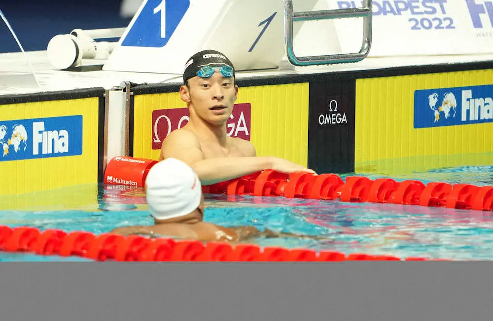 入江　“世界の壁”痛感7位も「悔いはない」　男子100メートル背泳ぎ決勝