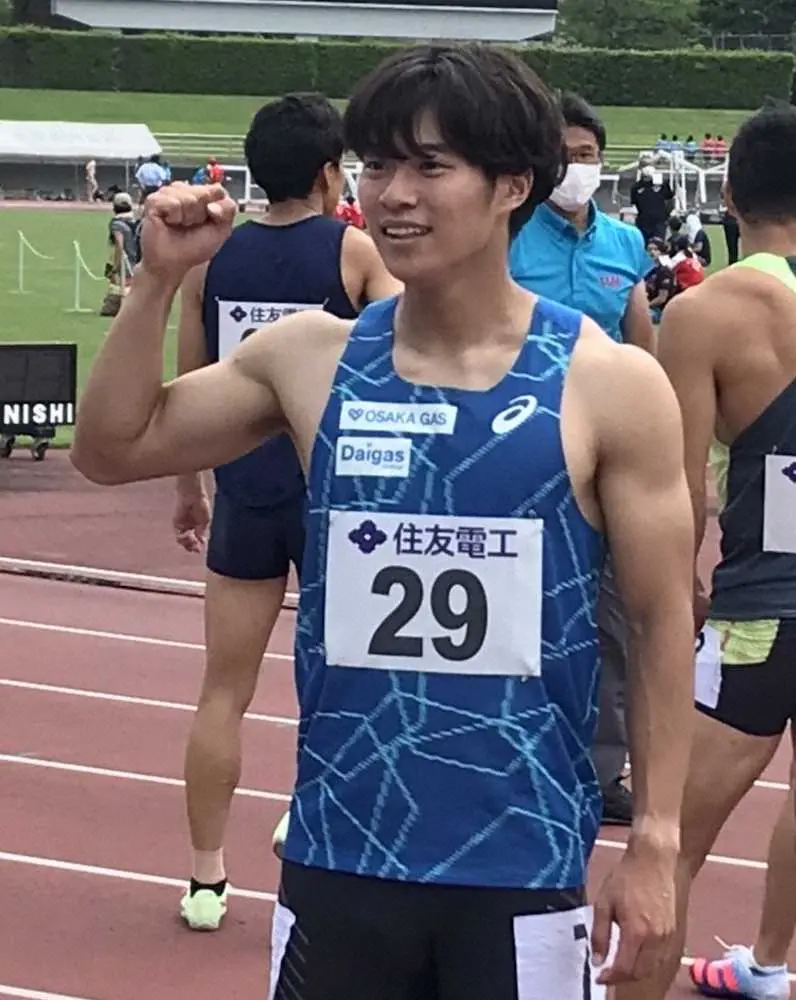 【陸上】男子100m・坂井が10秒02!!　世界選手権代表に決定