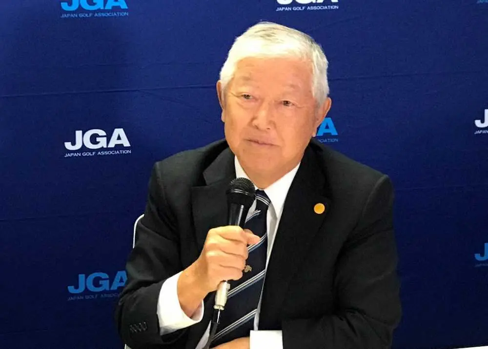 日本ゴルフ協会の池谷正成新会長が会見「パリ大会でもメダル獲得を目指す」