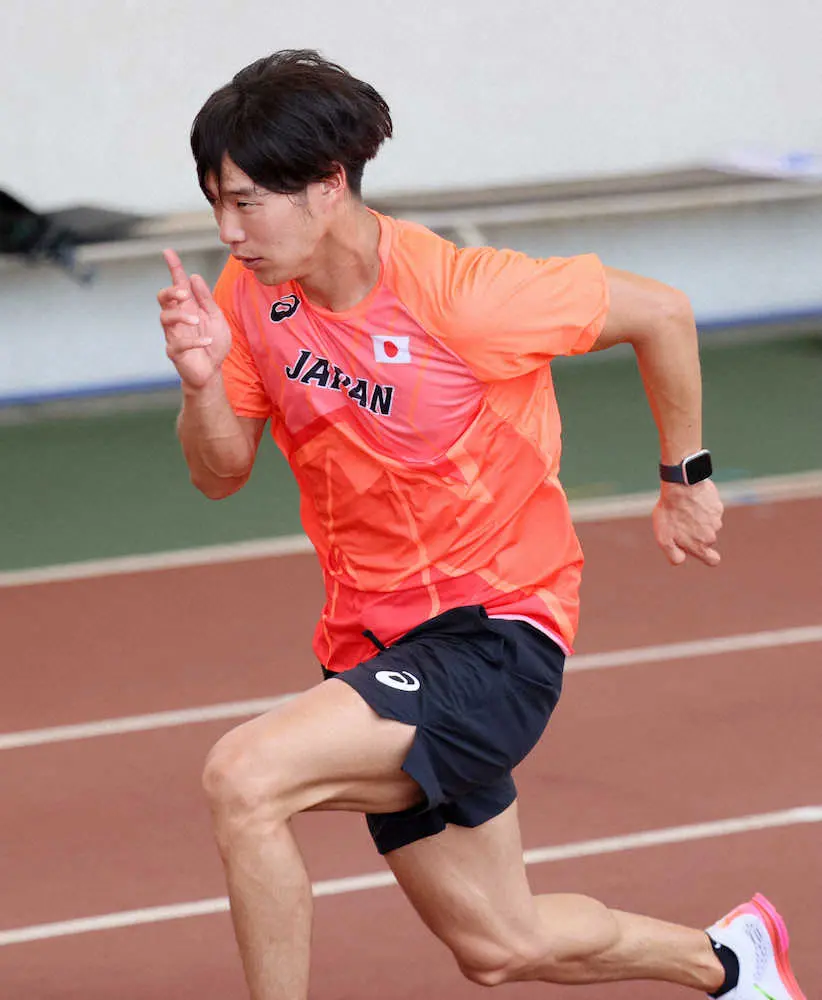【世界陸上】24歳坂井　世界デビュー「凄く楽しみ」初日男子100メートル予選出場