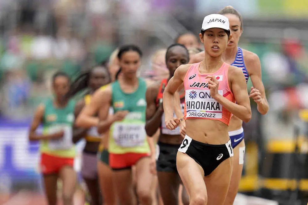 【世界陸上】広中　日本歴代2位の30分39秒71　女子1万メートルで12位