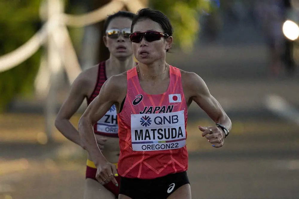 【世界陸上】女子マラソン・松田瑞生、不屈の走りで9位も涙　入賞にあと一歩届かず「世界は強かった」