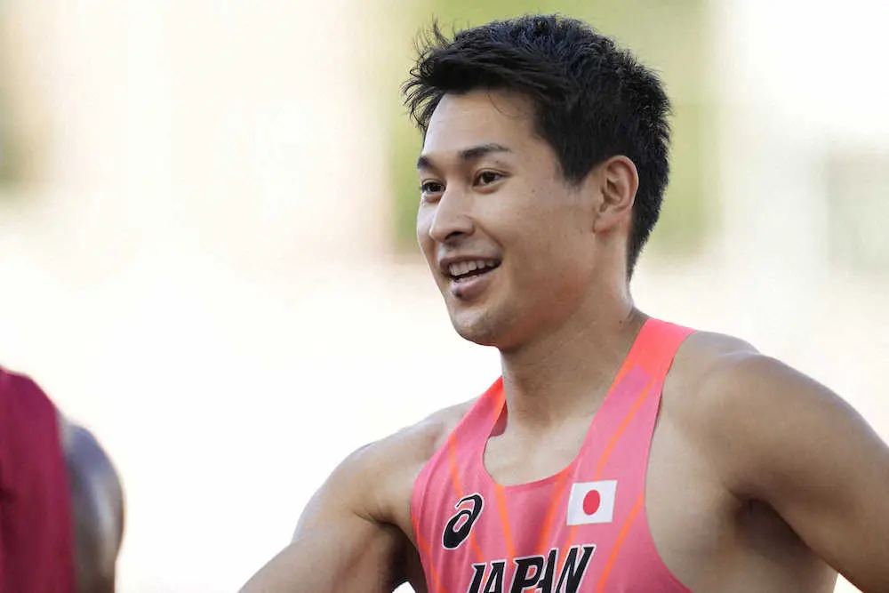 世界陸上・男子200メートル準決勝に出場した飯塚翔太　（AP）